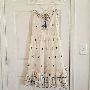 Anthropologie floral dress
